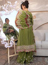 Celebrations by Elaf Embroidered Organza Suits Unstitched 4 Piece - EF24CF EFH-08 PARWAANA